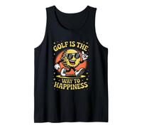 Golf is The Way to Happiness Fun Tank Top