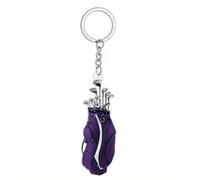 Golf Keychain, Funny Golf Bag Keychain, 2D Acrylic Golf Keyring Bag Charm Golf Lover Gifts for Women Men Wife Husband