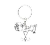 Golf Keyring Gifts for Dad Grandad Christmas Birthday Gifts for Golf Lovers Golf Gifts for Husband Boyfriend Xmas Golf Presents for Best Friend Golfer Gifts for Men Golfers Golf Players Keychain