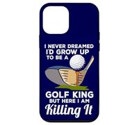 Golf King Here I Am Killing It Funny Quote Champion Golfer Case for iPhone 12 mini