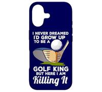 Golf King Here I Am Killing It Funny Quote Champion Golfer Case for iPhone 17