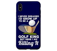 Golf King Here I Am Killing It Funny Quote Champion Golfer Case for iPhone XS Max