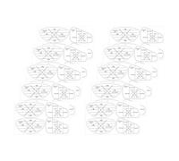 Golf Labels - 10 Sheets Swing Decals, Clubface Trainer, Golf Strike Tape, Accuracy Enhancer Stickers for Driving, Putting, Indoor, Outdoor, Coaching, Backyard, Green, Course