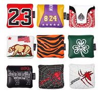 Golf Large Mallet Headcover for Taylormade MySpider X Putter, MySpider Tour Putter (Red 23)