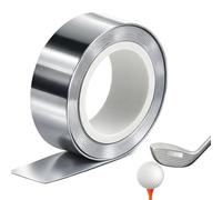 Golf Lead Tape 0.47" x 1.07m Roll - 0.7g Per Inch, Adhesive Precision Weighted Tape for Golf Clubs, Flexible Adhesive Lead Weight Strips for Fine Swing Balance, Tennis Racket & Pickleball Paddle