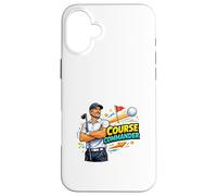 Golf Leader Veteran Player Course Strategy Style Case for iPhone 16 Plus