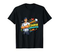 Golf Leader Veteran Player Course Strategy Style T-Shirt