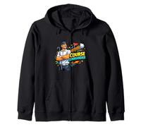 Golf Leader Veteran Player Course Strategy Style Zip Hoodie