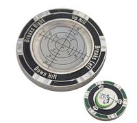 Golf Level - Spirit Level | Manual Bubble Level for Golf Ball Markers Multifunctional Leveling Tool Double Sided for Golf Courses, Gardening, Indoor Architecture