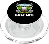 Golf Life Funny Golfer Golfing Lifestyle PopSockets PopGrip for MagSafe