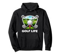 Golf Life Funny Golfer Golfing Lifestyle Pullover Hoodie