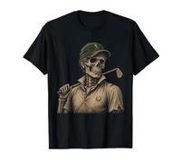 Golf Life Skeleton Lover Golfing Horror T-Shirt