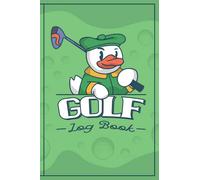 Golf Log Book: Performance Tracking | Track Progress on Golf | For any level | Improve your level | Gift idea