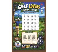 Golf Lovers Word Search: Easy to Read Puzzle about Golf, Golfers and More | 6.9 Inches, 110 Pages | 50 + Puzzles......Gifts for Vacations, Holidays and Relaxing, helps Anxiety, Stress Relief