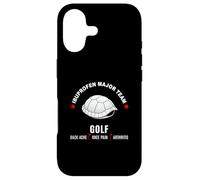 Golf Major Ibuprofen Golf Majors Team - Backswing & Backache Case for iPhone 17