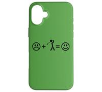 Golf Makes Happy Funny Golfer Golf-Player Men Women Kid Case for iPhone 16 Plus