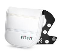 Golf Mallet Putter Cover, Birdie Design Golf Club Cover Magnetic Closure Premium Leather Putter Headcovers Golf Mallet Putter Cover for Golf DF3 Putter