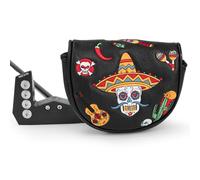 Golf Mallet Putter, Sugar Skull Magnetic Closure Premium Leather Golf Club Head Covers Fits for Golf OZ1 MEZZ 1 MEZZ1 MAX Putter