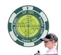 Golf Marker Hat Clip, Golf Ball Markers to Put Green | Accurate Reading Aid Trainer | Stylish Hat Clip Training Aid for Professionals