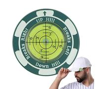 Golf Marker Hat Clip, Golf Green Reader Reading Aid with Horizontal