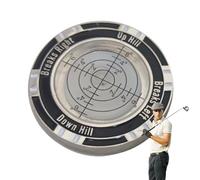 Golf Marker with Leveling - Double-Sided Tool, High Precision, Compact | Tilt Meter with Bubble for Gardening, Decoration, Architecture, Golf Course