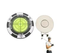 Golf Marker with Poker Chip - High Precision Golf Ball Reader, Green Level Golf Player | Portable Golf with Leveling Function, Ball Markers