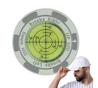 Golf Markers for Putting Green Reading Aid with Horizontal Bubble Golf