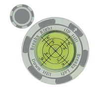 Golf Markers for Putting Green Reading Aid with Horizontal Bubble Golf