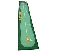 Golf Mastery Equipment - Mastery Golfs Putting Training Equipment, Indoor Green Golf Mat with Storage Bag for Home, Gym, Patio, Garden