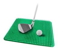 Golf Mat Hitting Winter Turf Fairway Lightweight Portable Mat, Golf Practice Training Mat Release Ball Indoor Outdoor for Backyard Garden Chipping Gifts for Golfer (Green)