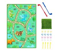 Golf Mat, Portable and Interactive Striking Mat - Golf Training Accessory for Children | for Athlete Cyclist Golfer Wife Husband Son Daughter