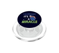 Golf Match If I Hit It Straight It's A Miracle Quote Golfer PopSockets PopGrip for MagSafe