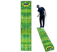 Golf Metting Mat - Portable Indoor and Outdoor Putting Green with Ball Return | Golf Training for Home, Office, Yard Practice, Professional Golfers and Princip