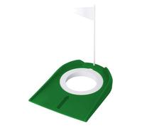 Golf Metty Hole Cup - Golf Metting Cup and Banding Outdoor | 2 Metty Cup Indoor | PRACTICAL PUTTER Training Aid | Putting the Comp Enhancement Flag Training Tool