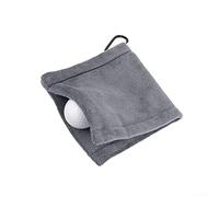 Golf Microfiber Towel For Club And Ball Cleaning, Portable And Practical Golf Accessory To Keep Hands Dry And Equipment Clean(Grey)