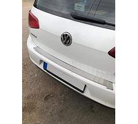 GOLF MK7 Stainless Steel Chrome Rear Bumper Protector Scratch Guard (2012 Onwards)