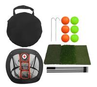 Golf Net for Chips | Easy to Assemble Nylon for Training, Golf for Practice in the Garden - For Practicing and Swing Indoors Outdoor and Yard for All Golfers