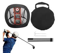 Golf Net - Nylon 70x71x54cm Foldable Practice Cage | Chipping Driving Accuracy For Backyard | Nylon Target For Outdoors
