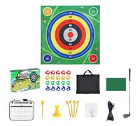 Golf Pad - ABS/Velvet, 59.06 x 59.06 Inch Golf Hitting Mat, Double Sided Design | Practice , Training Mat for Backyard, Lawn, Home, Office, Garage, Indoor Swing Exercises