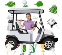 Golf Party Decorations Golf Backdrop: Golf Theme Photo Booth Props Backdrop for Kids Adults Golfer Party Decor