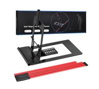 Golf Path Trainer Adjustable Alignment Angle Stick Station