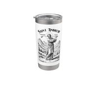 Golf Patron Saint Andrew Funny Golfer Golfing Player Stainless Steel Insulated Tumbler