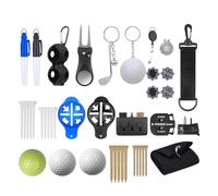 Golf Pearl Countdown Calendar - Paper 35×26×5cm | 24 Day Padded Stocking | Co?to Al?a Rovesciä Christmas for Women Men Teens Boys RAG