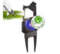 Golf Pitch Mark Repair Tool - Portable Heavy Duty Alloy Champs Repair Tool - Bottle Opener, Lightweight Gadget for Golfers Boys Girls Beginners