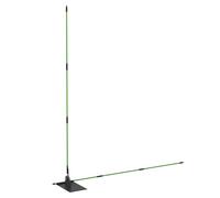 Golf Plane Trainer - Metal 23x14.5cm | Adjustable Alignment Stick Holder System | Golf Alignment Training Aid For Aiming Putting Swing Correction Indoor Outdoor Driving Range Course Fairway