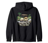 Golf Play For The Cart Ride Zip Hoodie
