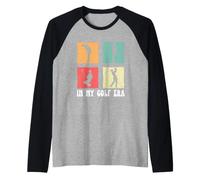 Golf Player Golfing Funny Sports Golfer in My Golf Era Raglan Baseball Tee