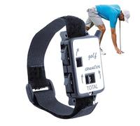 Golf Player Scorer Wrist - 50 x 30 x 30 mm ABS Material, Mini Score Keeper Hand Mechanical Counter, Golf Strike Counter Watch Clicker | Professional Tracking Tool for Sports Trainer Course Tournament