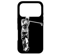 Golf Player Stroke Playing Golf Club Design Golfer Golfing Case for iPhone 17 Pro