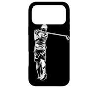 Golf Player Stroke Playing Golf Club Design Golfer Golfing Case for iPhone 17 Pro Max